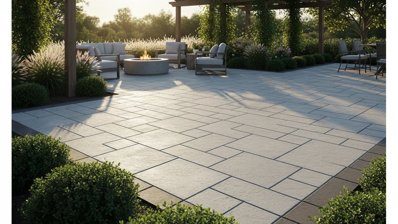 Na imagem, piso ideal para area externa